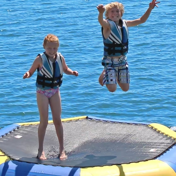 RAVE Sports Youth Neoprene Life Vest for Kids 50-90lb Summer Outdoor Activities - Picture 2 of 7